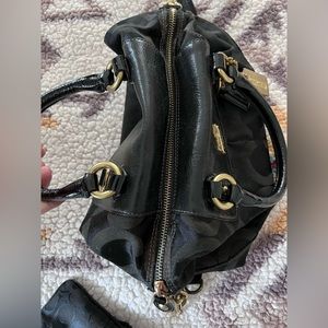 Black coach bag